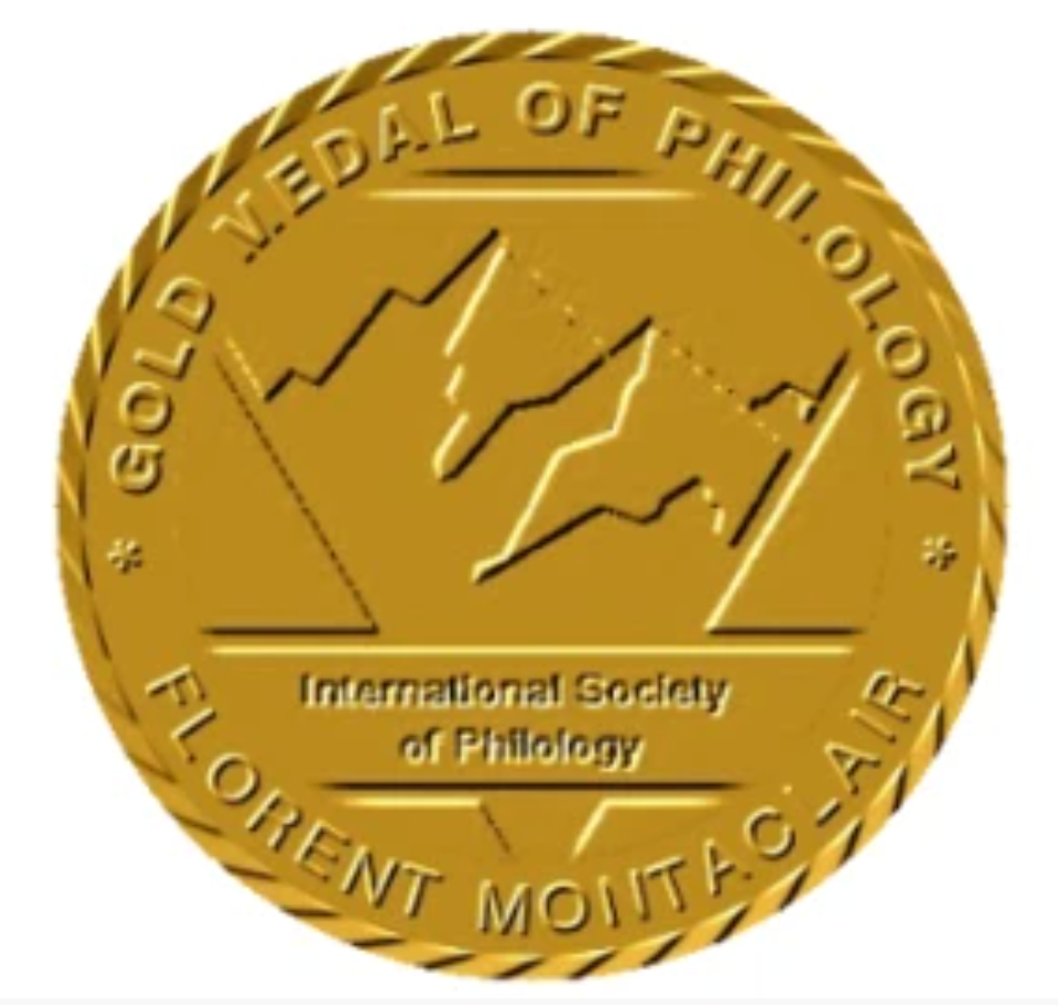 The medal is awarded ‘to a scholar whose works are exceptional in their quality’ according to the site (International Society of Philology)