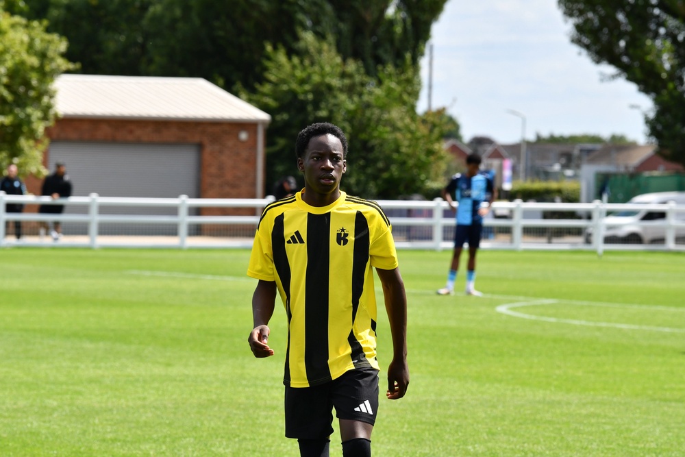 Kinetic winger Tito Somuyiwa had academy spells at Tottenham and Watford (Kinetic Foundation)