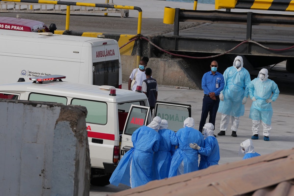 Image from: Hantavirus latest: 22 Britons on board cruise ship hit by outbreak could be flown back to UK on Sunday