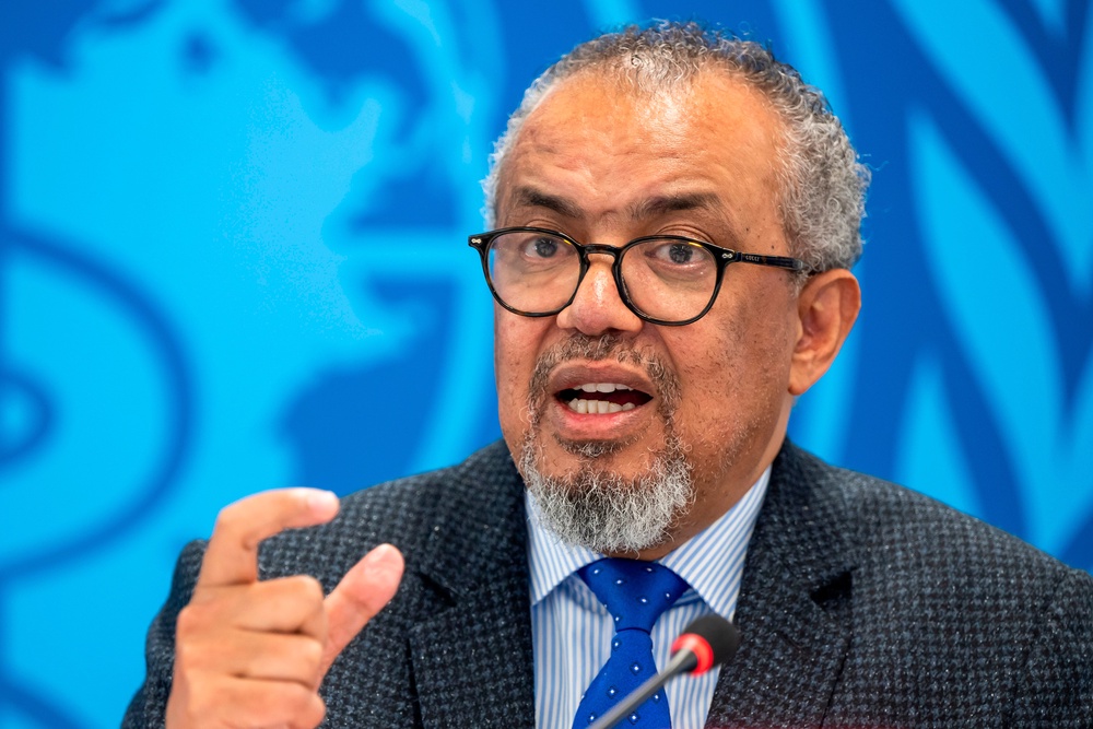 Tedros Adhanom Ghebreyesus, Director General of the World Health Organization (WHO) (AP)