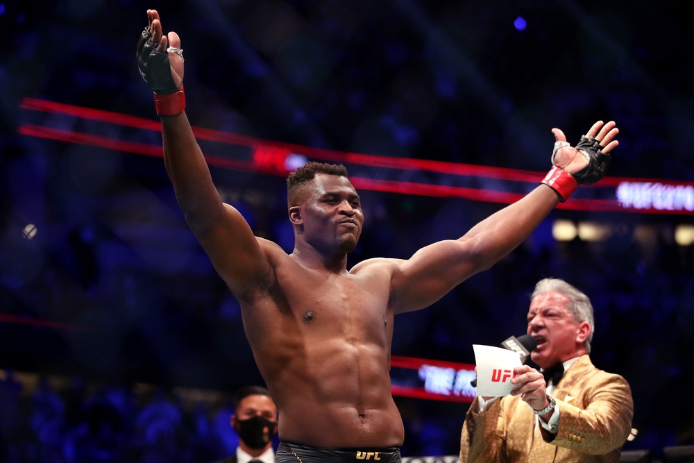Francis Ngannou left the UFC as heavyweight champion before winning gold in the PFL (Getty)
