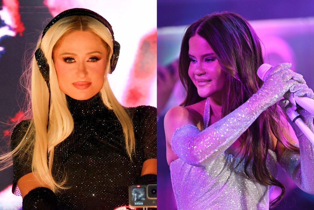 Paris Hilton and Maren Morris will each be performing at the live AMC events in June (Getty)