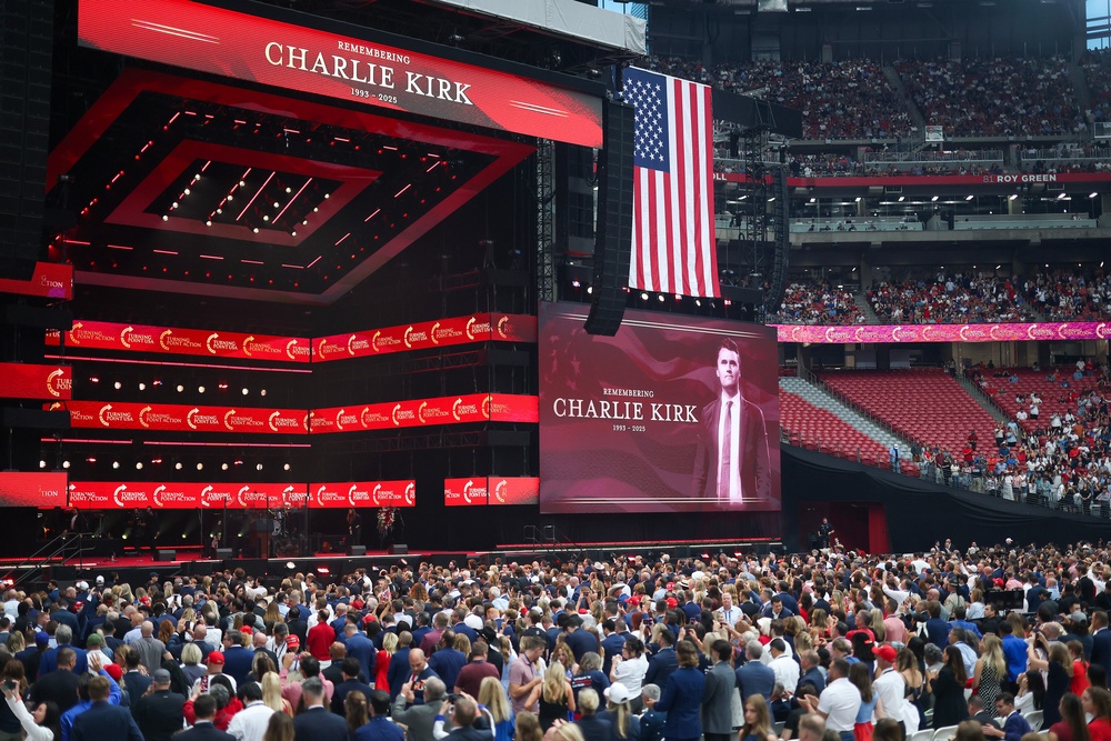 Conservative activist Charlie Kirk was fatally shot on Utah Valley University's campus last year (Getty Images)