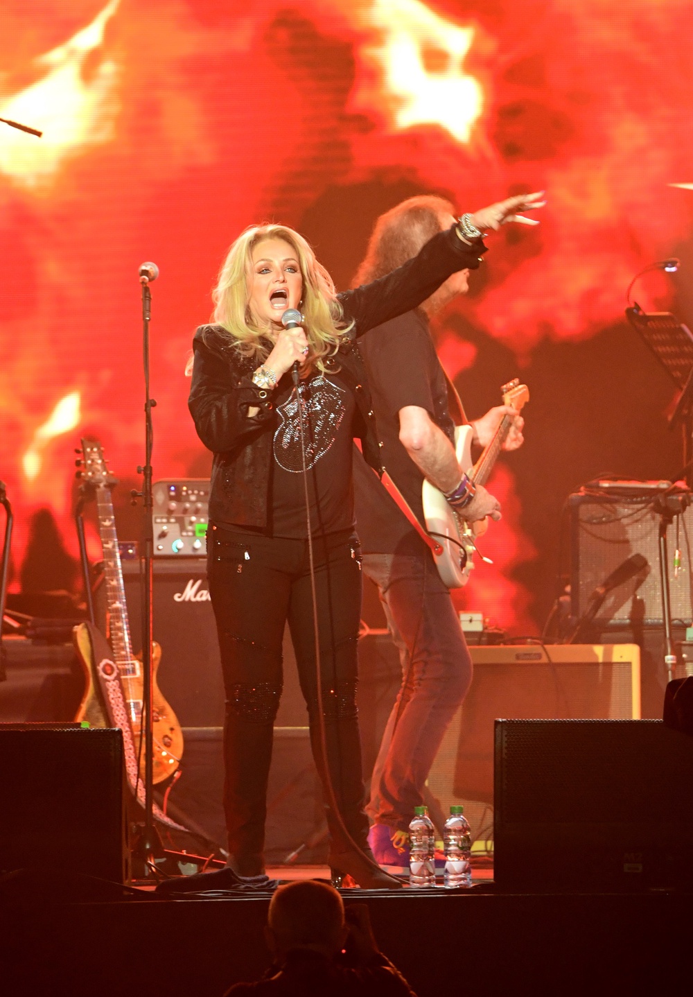 Bonnie Tyler performing at London’s O2 in 2020 (Ian West/PA) (PA Archive)