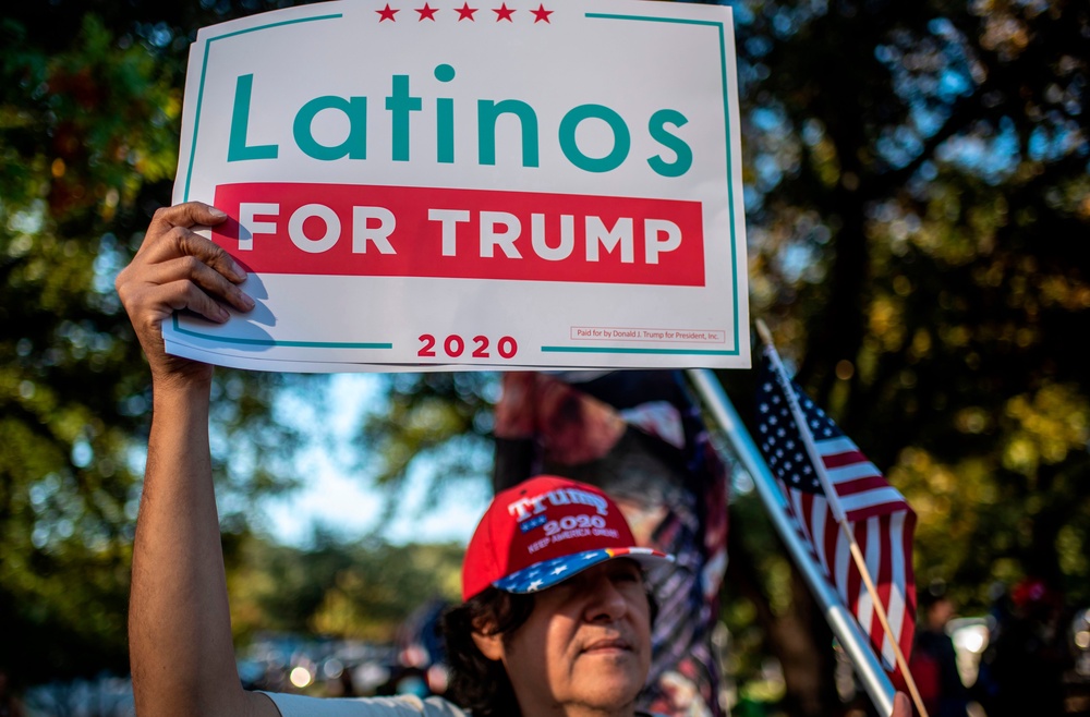 Despite Donald Trump’s rhetoric about Mexican immigrants being drug dealers, criminals and rapists, he’s made more inroads than previous Republican presidential candidates. (AFP/Getty)