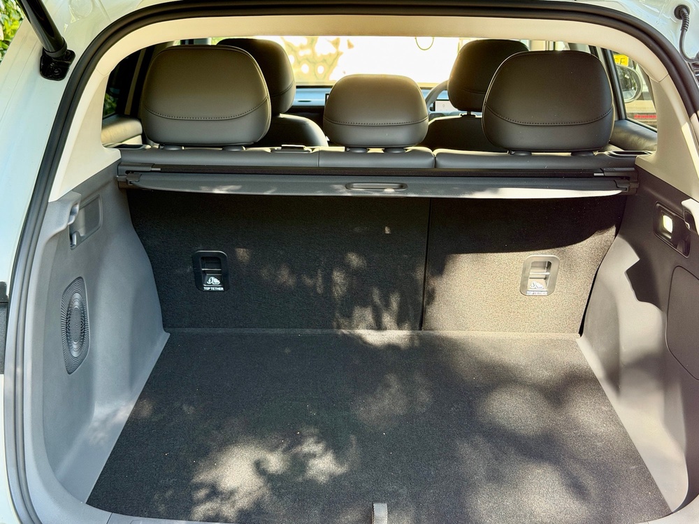 There's decent boot space in the Leapmotor B10 with under floor and under bonnet storage, too (Steve Fowler)