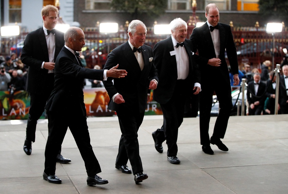 Harry highlighted Sir David’s crucial role in drawing significant attention to critical issues (John Sibley - WPA Pool/Getty Images)