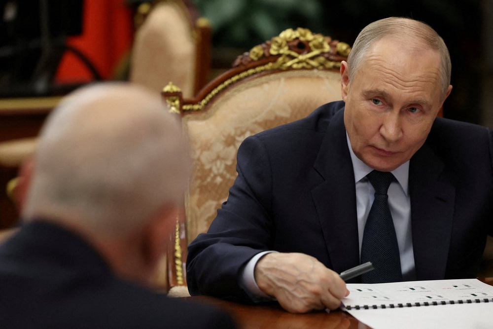 Image from: Ukraine-Russia war latest: Putin claims conflict ‘coming to an end’ after scaled-back Victory Day parade