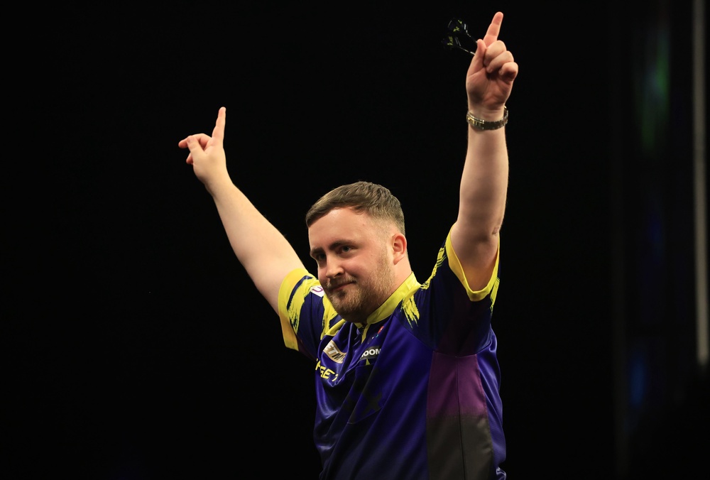 Darts world champion Luke Littler, 19 (PA)