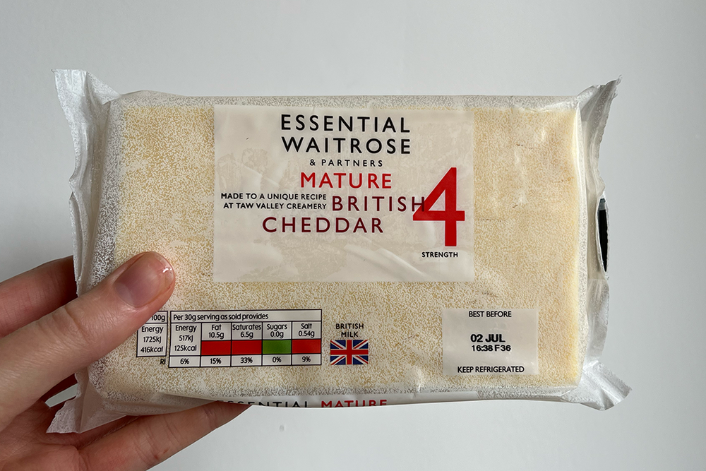 Image from: 8 best supermarket cheddars, taste-tested for tang and creaminess