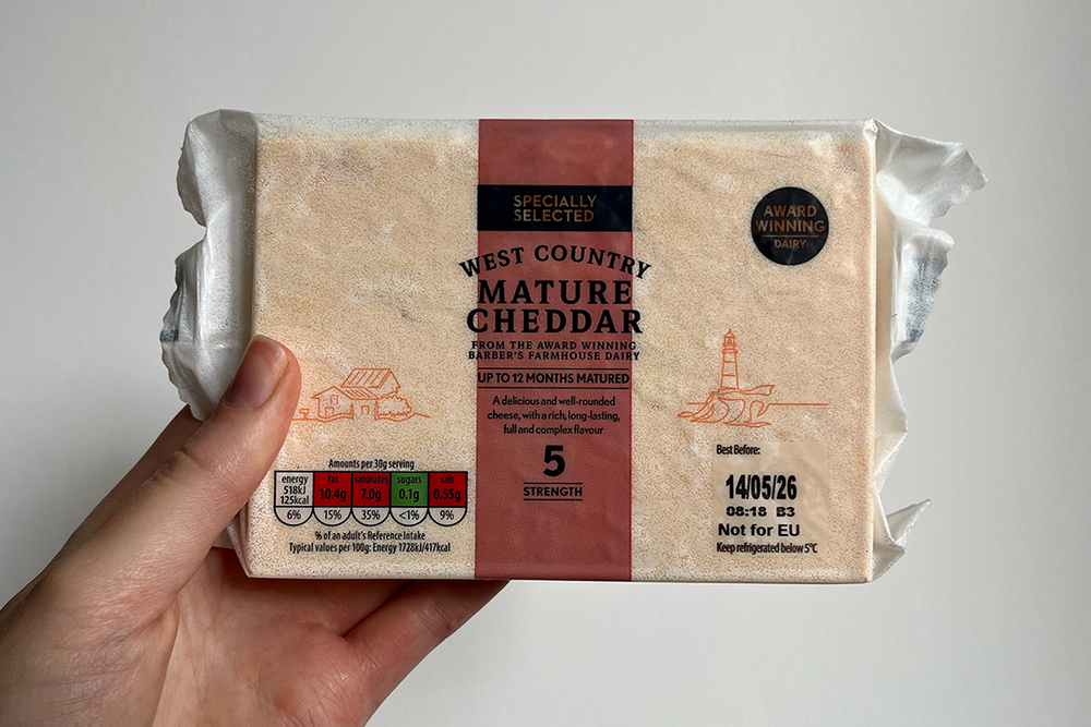 Image from: 8 best supermarket cheddars, taste-tested for tang and creaminess