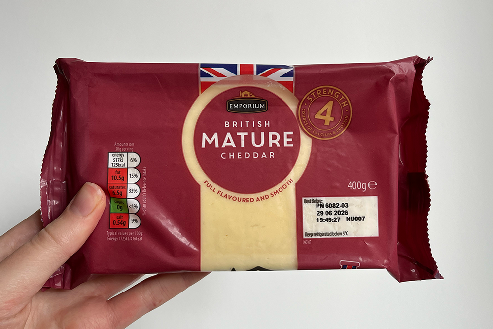 Image from: 8 best supermarket cheddars, taste-tested for tang and creaminess