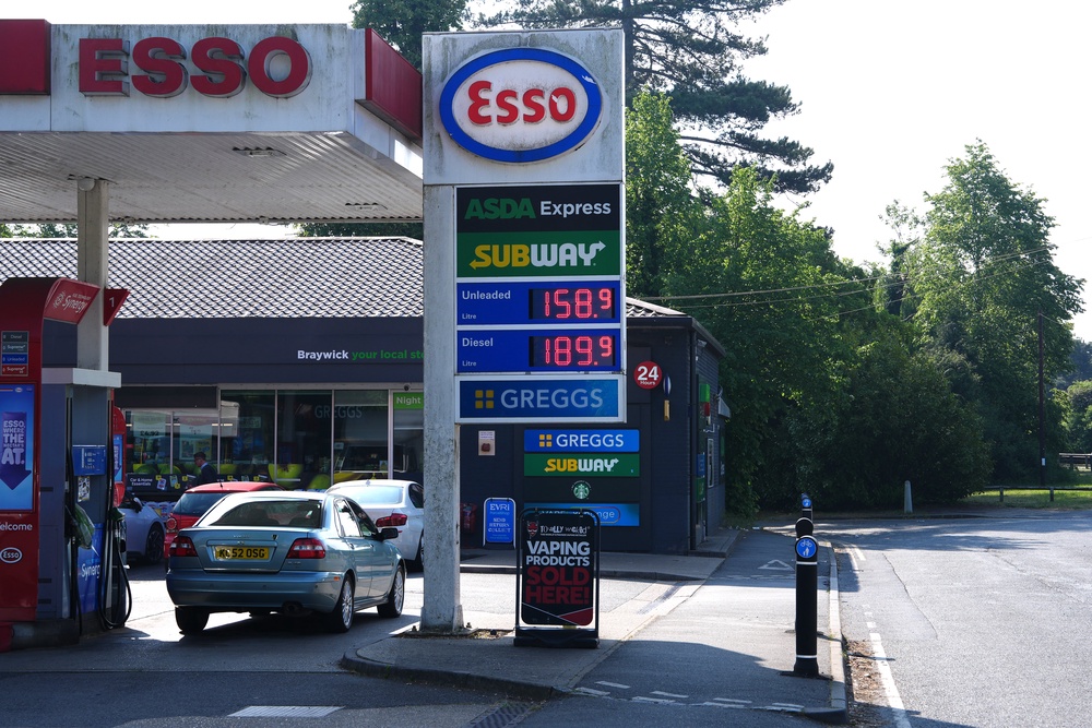 The war in the Middle East has forced up petrol prices around the world (PA)