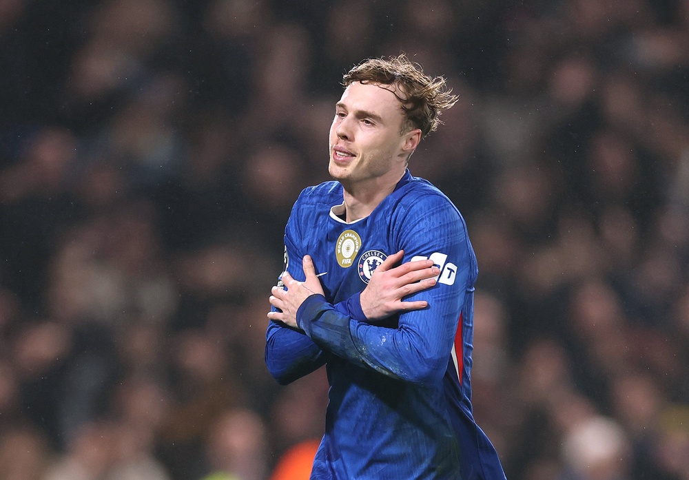 Cole Palmer has also trademarked his signature celebration (Getty)