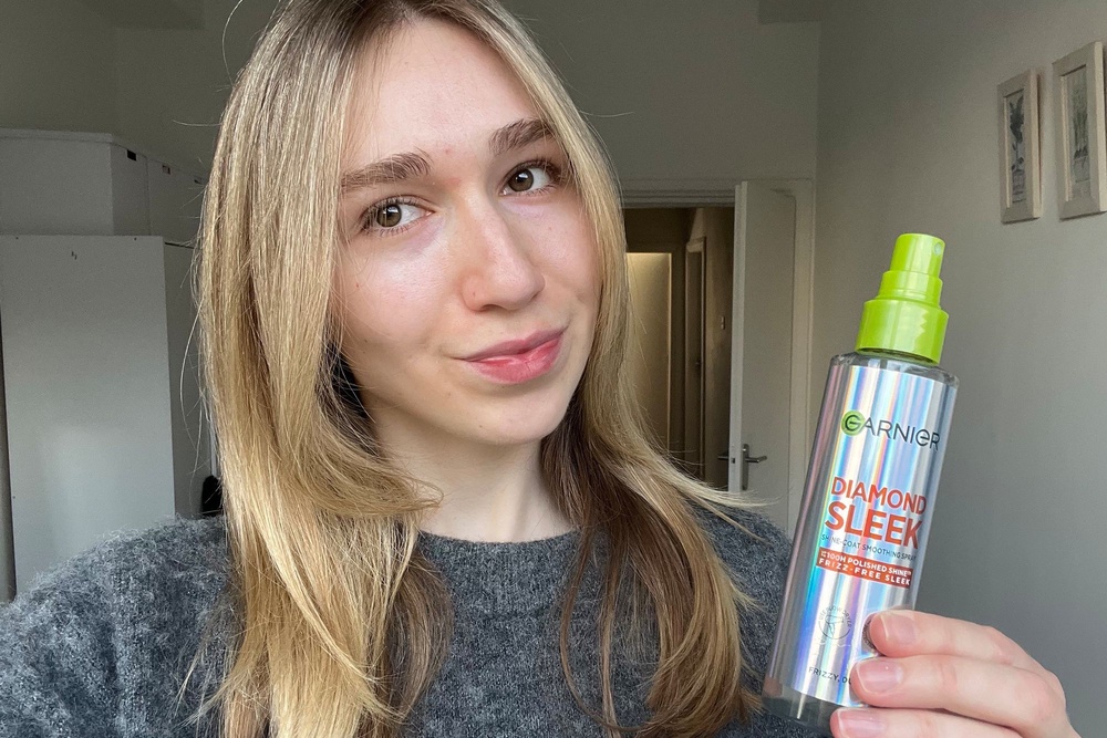 The spray left my locks smooth and sleek (Alice Reynolds/The Independent)