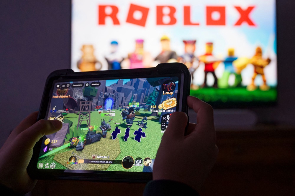 Pritt alleging began messaging the victim on Roblox, an online game creation platform (file photo) (AFP/Getty)