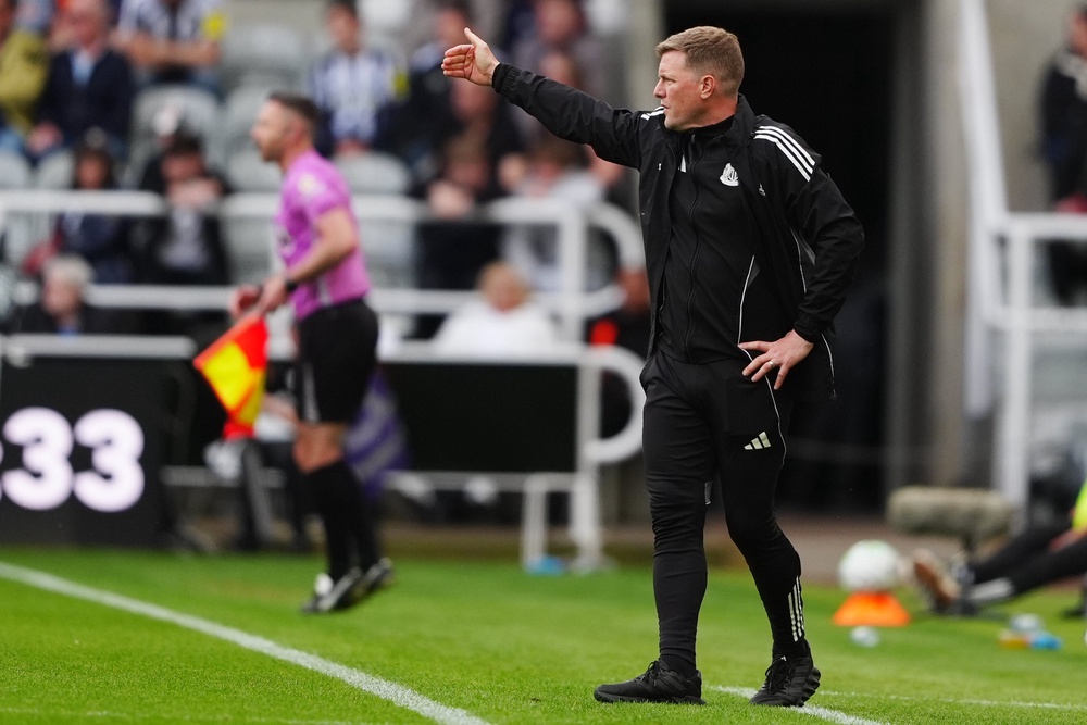 Eddie Howe hopes for a strong finish to a tough season (PA)