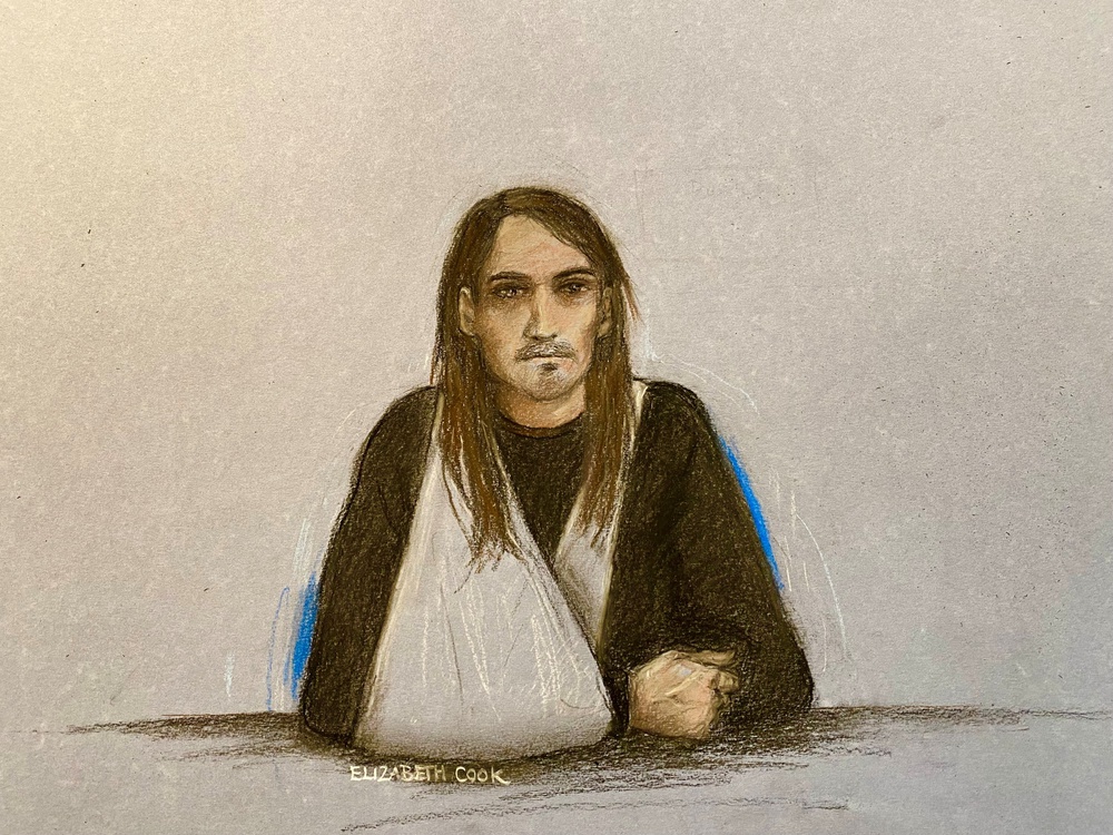 Alex Jenkinson pleaded not guilty when he appeared in court on Friday (Elizabeth Cook/PA Wire)