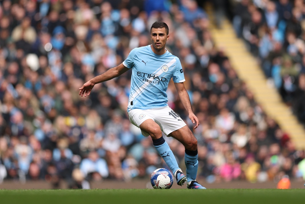 Rodri had an all-round skillset with and without the ball (Getty)