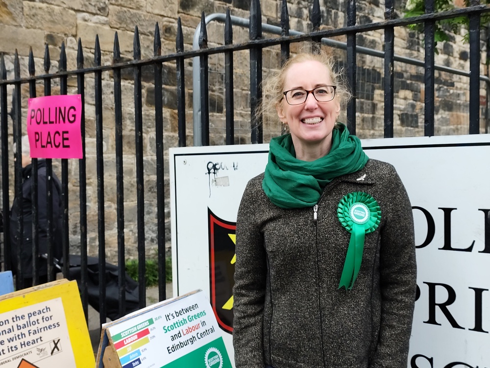 Lorna Slater is challenging Angus Robertson in Edinburgh Central (Nick Forbes/PA) (PA Wire)