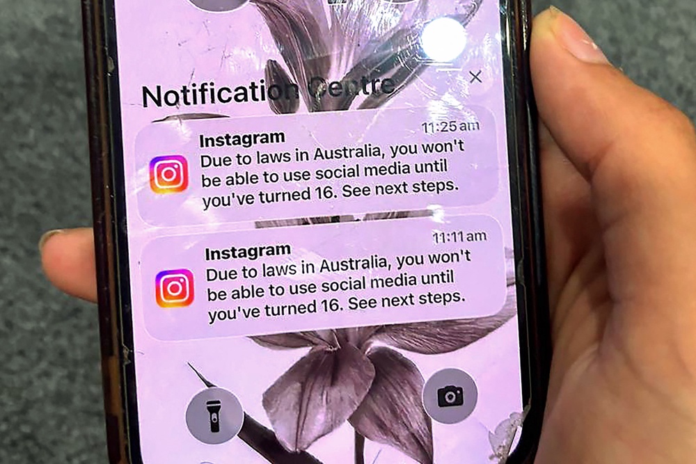 In Australia, the outright ban saw children’s accounts deactivated (AFP/Getty)