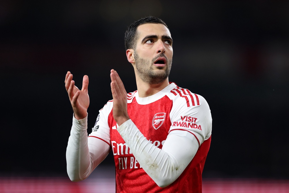 Mikel Merino remains absent for Arsenal (Getty)