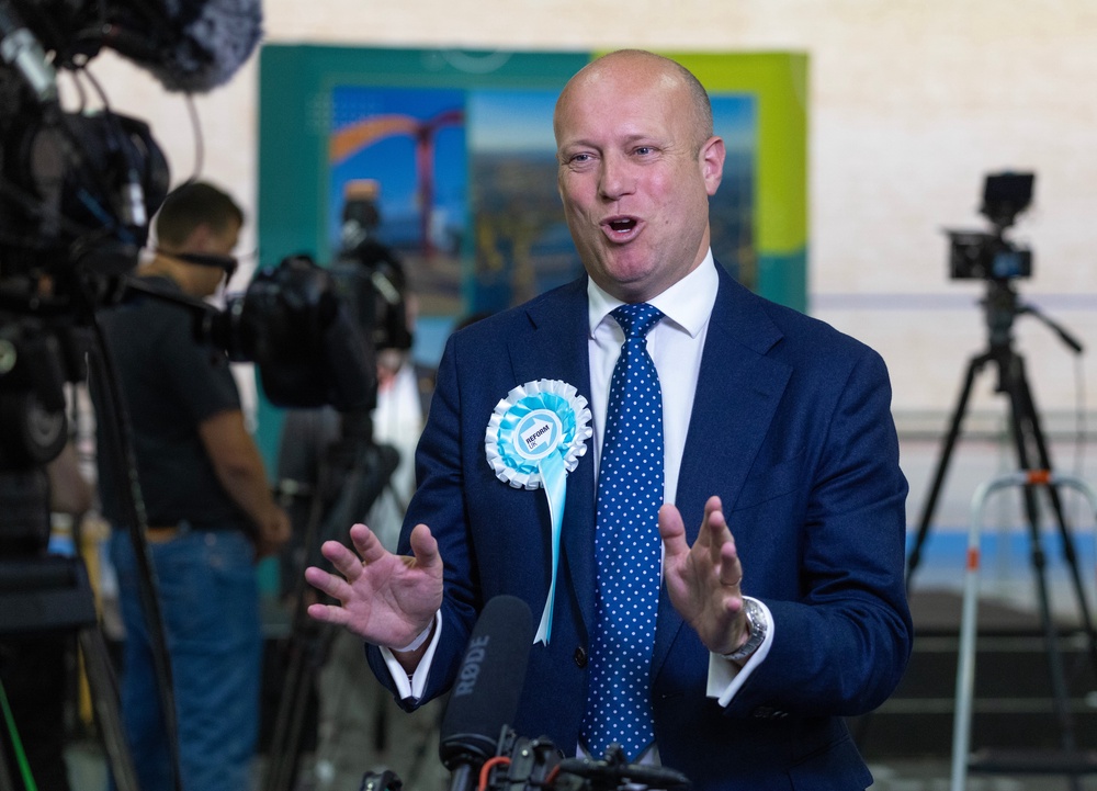 Welsh Reform UK leader Dan Thomas said ‘Labour are finished’ as his party made sweeping gains in south Wales (Getty)