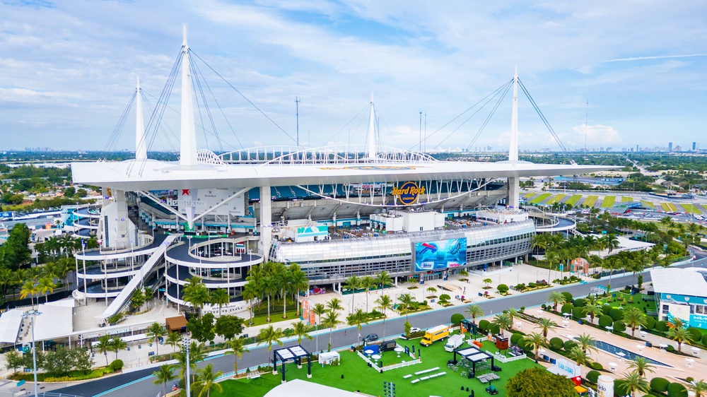 Miami's Hard Rock Stadium will host seven games at the World Cup (Getty/iStock)