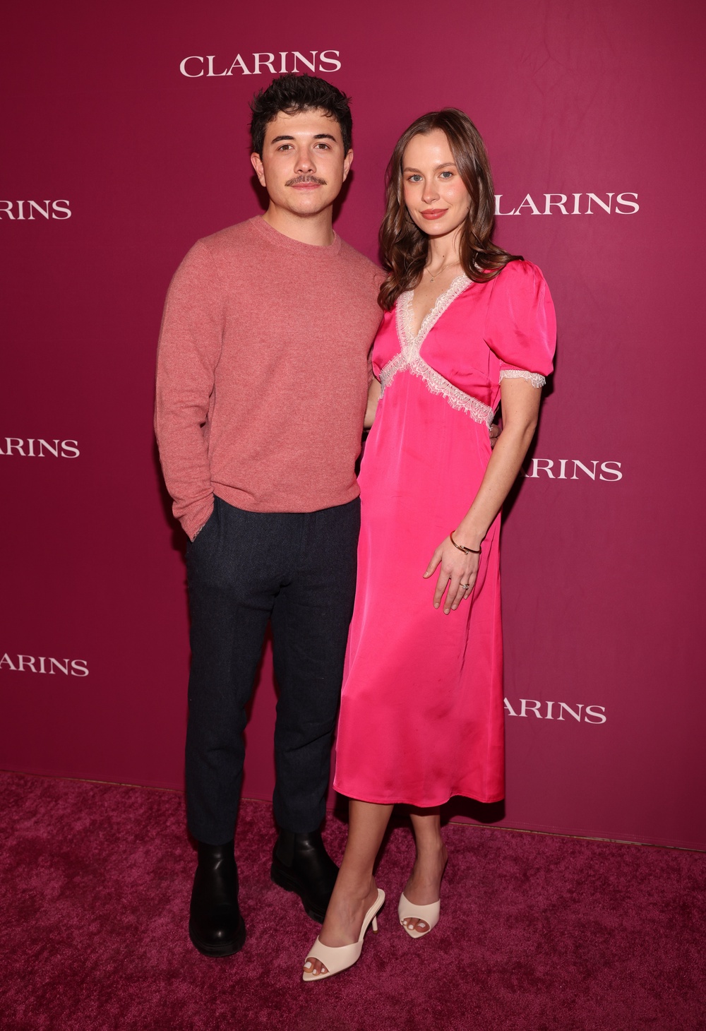 Natasha Bure and her husband Bradley Steven Perry tied the knot in November (Getty Images for Clarins USA)