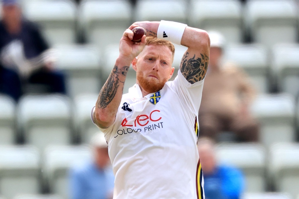 Ben Stokes opened the bowling on his Durham comeback against Worcestershire (PA Wire)