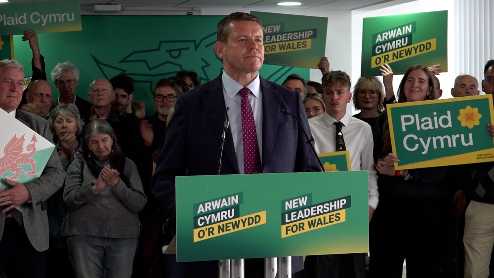 Rhun ap Iorwerth said his party ‘stands ready to take the necessary steps to form the next government of Wales’ (Eleanor Storey/PA) (PA Wire)