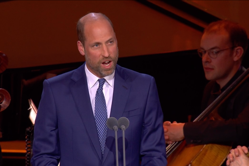 Prince William delivers a moving speech (BBC)