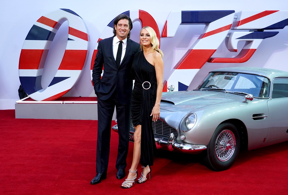 Vernon and Tess at the World Premiere of No Time To Die (PA) (PA Archive)