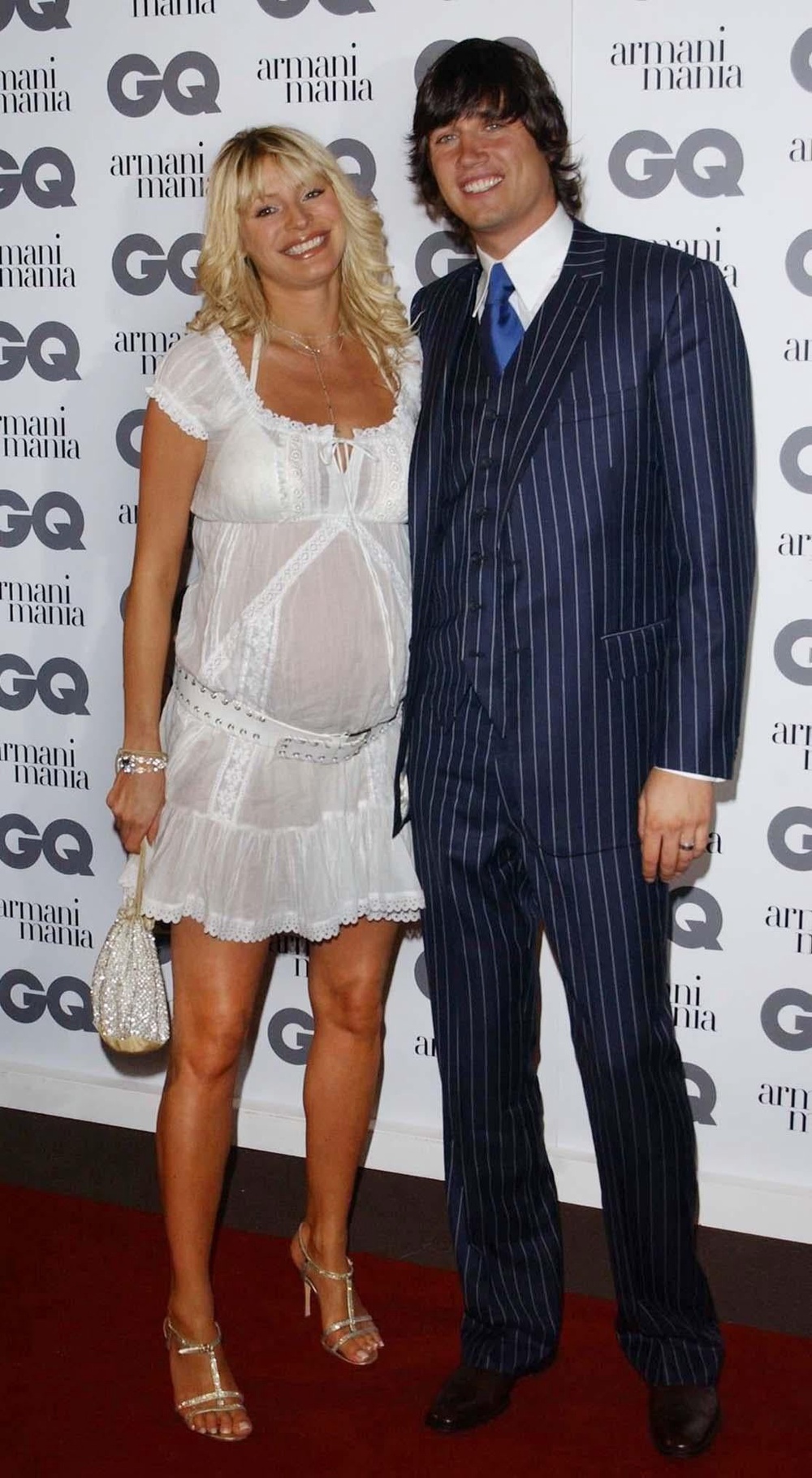 Expectant couple Tess and Vernon at the GQ Men Of The Year Awards (PA) (PA Archive)