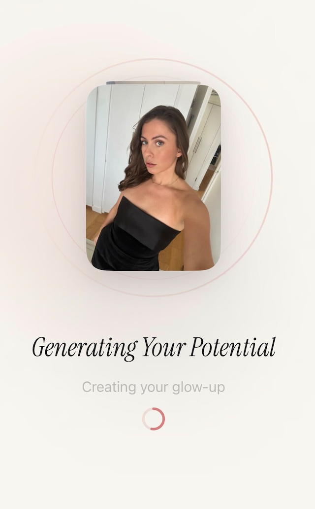 Optimisation: Apps like Glowdess offer users a chance to see their ‘potential’ (Lydia Spencer-Elliott)