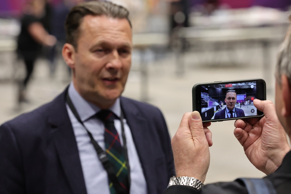 Scottish Conservative leader Russell Findlay insisted votes for Reform had helped the SNP ‘sneak home’ in the election. (Steve Welsh/PA)