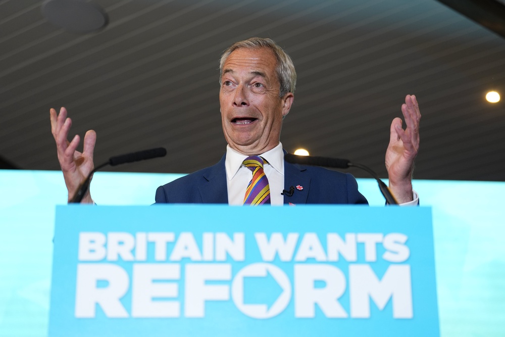 Nigel Farage’s Reform UK gained more than 1,000 seats (PA Wire)