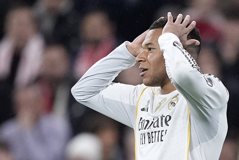 Kylian Mbappe has also come under fire (Peter Byrne/PA) (PA Wire)