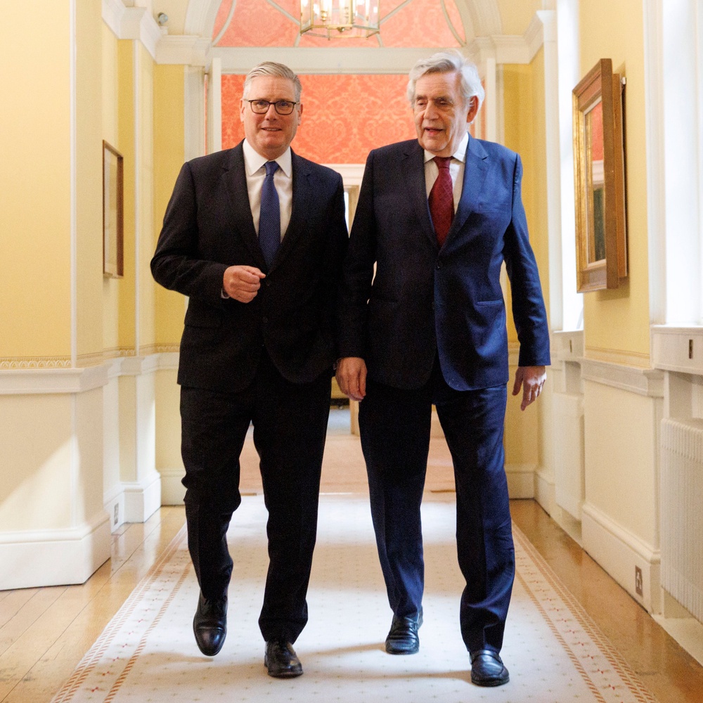 Starmer has made Brown a special envoy for global finance (Simon Dawson)