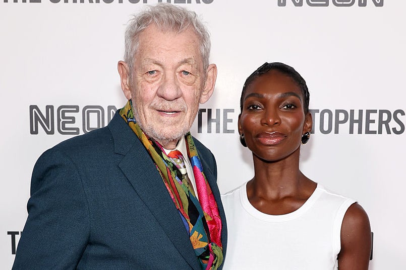 McKellen is currently promoting his new art forgery drama ‘The Christophers’, in which he co-stars with Michaela Coel (Getty Images)