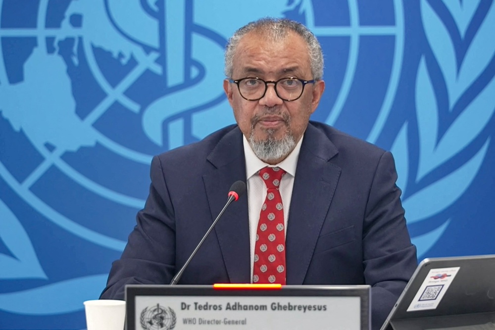 Tedros Adhanom Ghebreyesus has explained WHO's evacuation plan (AFP/Getty)