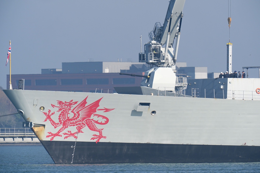 Royal Navy Type 45 destroyer HMS Dragon is being sent to the Middle East (Andrew Matthews/PA) (PA Wire)