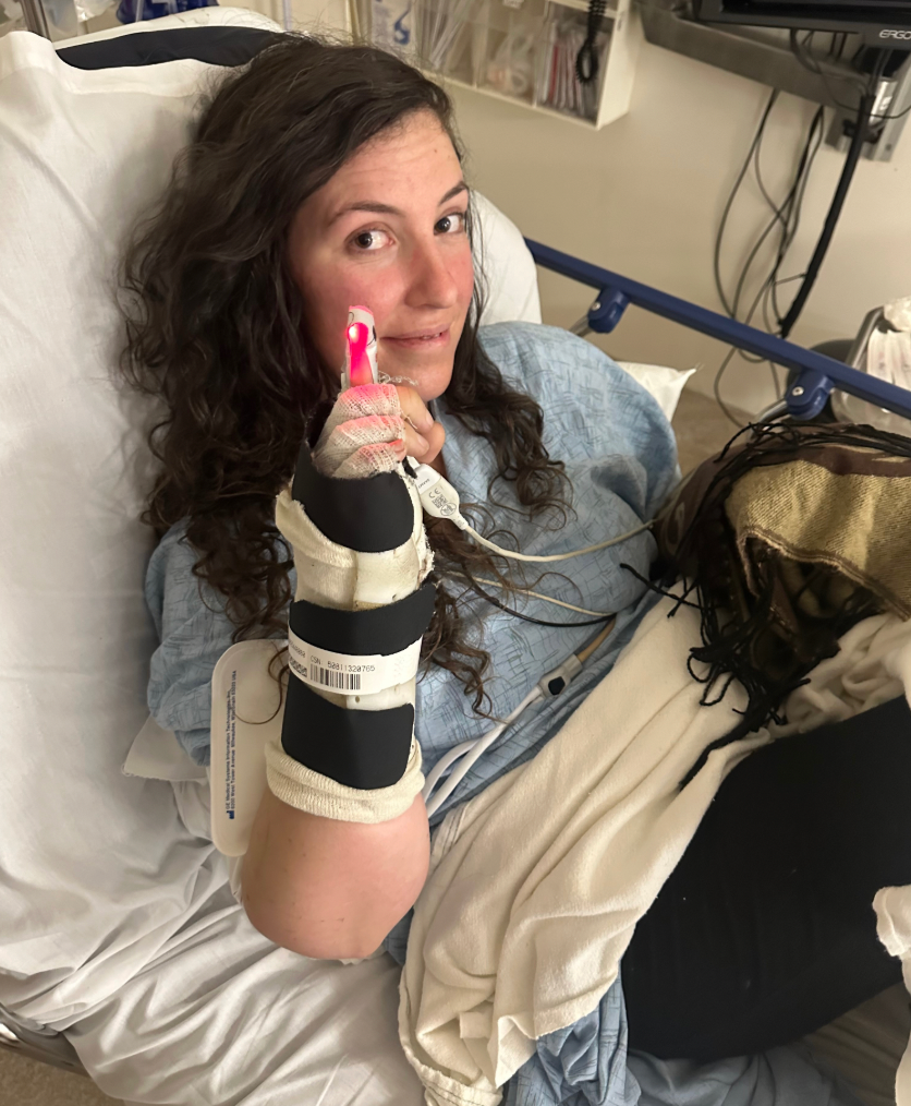 Shehorn was stabbed more than 20 times. She appeared in court with visible scars on her neck and arms as she recounted the alleged abuse that she said happened prior to the stabbing (GoFundMe)