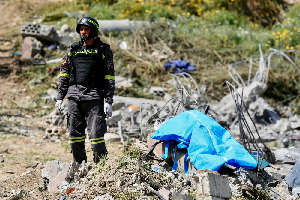 Authorities reported eight people killed in Israeli airstrikes in southern Lebanon on 9 May, with more raids targeting a highway south of Beirut outside Hezbollah's traditional strongholds and far from the centre of ongoing fighting (AFP/Getty)