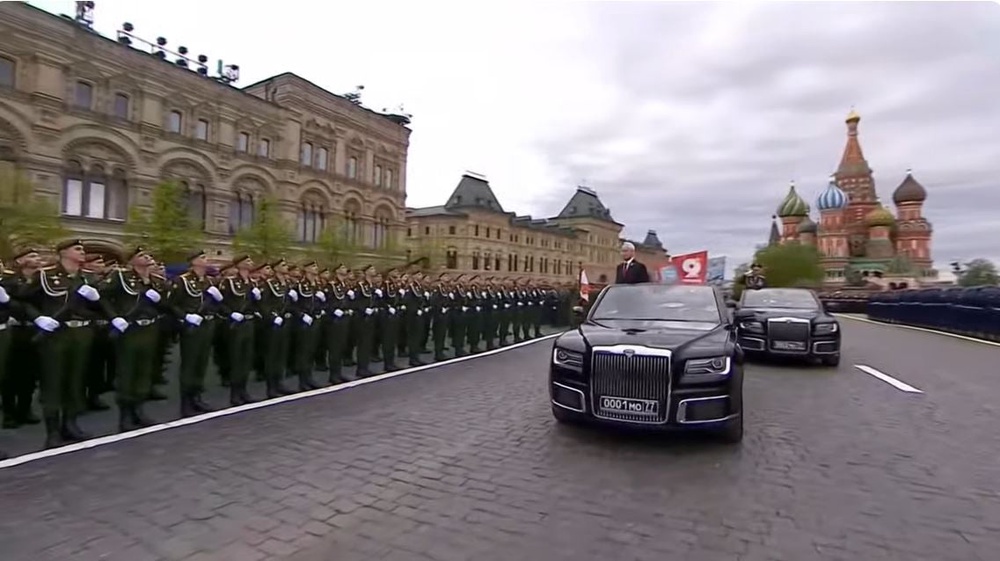 Victory Day parade begins in Russia (The Independent/ YouTube)