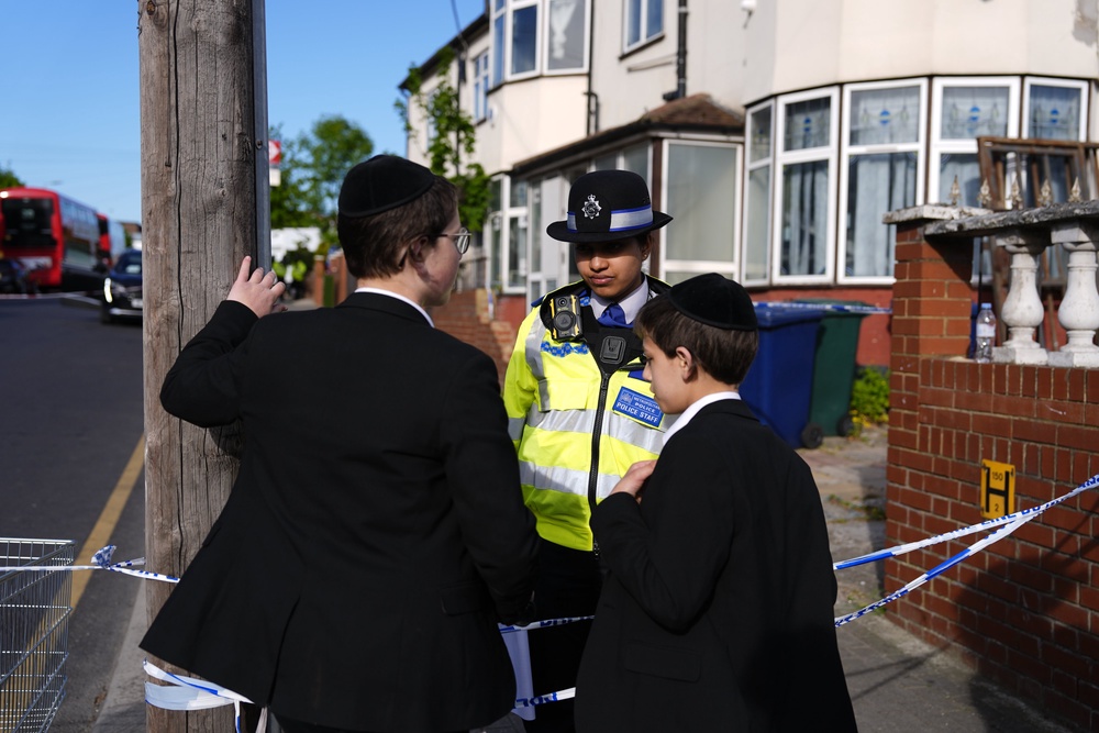 Two Jewish men were stabbed in Golders Green, north London, last month (PA) (PA Wire)