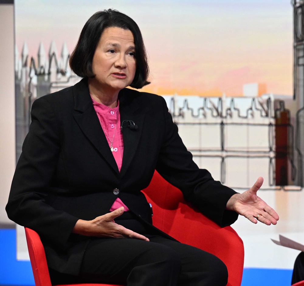 Labour MP Catherine West told the cabinet that if they do not put someone forward to challenge Sir Keir by Monday, she will attempt to trigger a leadership contest herself (PA)