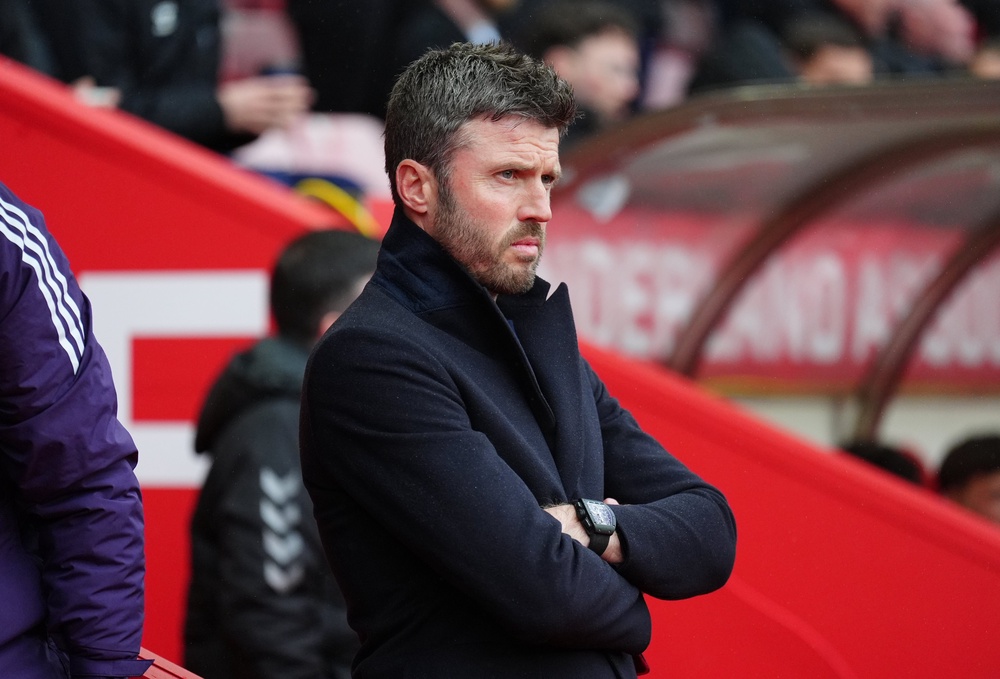 Carrick’s side claimed a point on Wearside (Owen Humphreys/PA) (PA Wire)