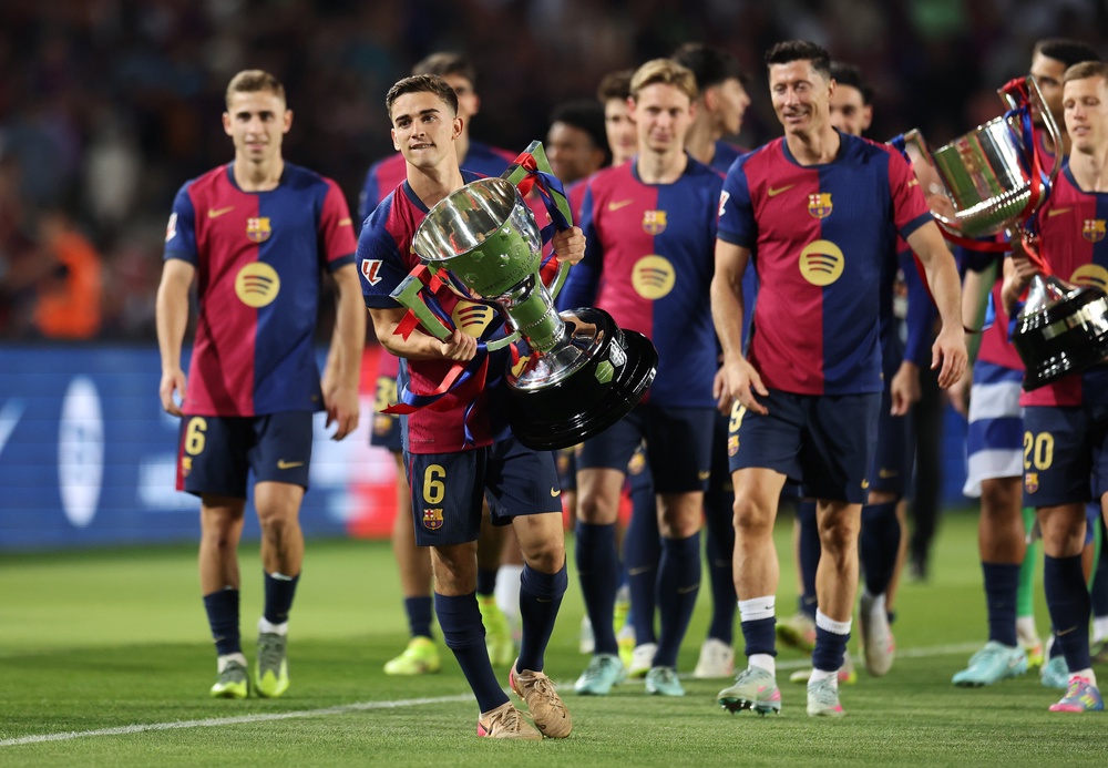 Barcelona are bidding to defend their title (Getty)
