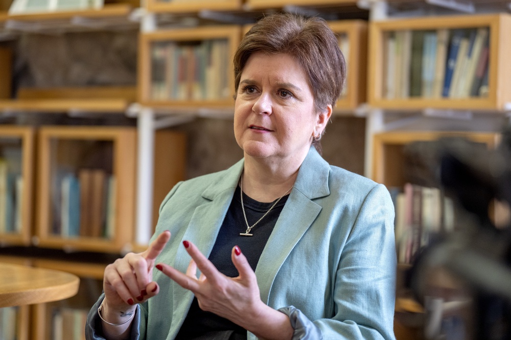 Nicola Sturgeon has told how Nigel Farage’s Reform UK did not do as well as she had ‘feared’ they would in last week’s Holyrood election (Jane Barlow/PA) (Local Library)